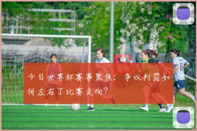 今日世界杯赛事聚焦：争议判罚如何左右了比赛走向？